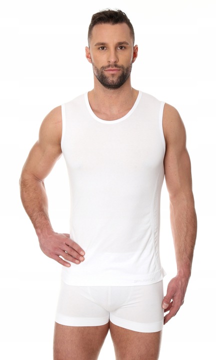 Férfi Brubeck pamut póló, Fehér