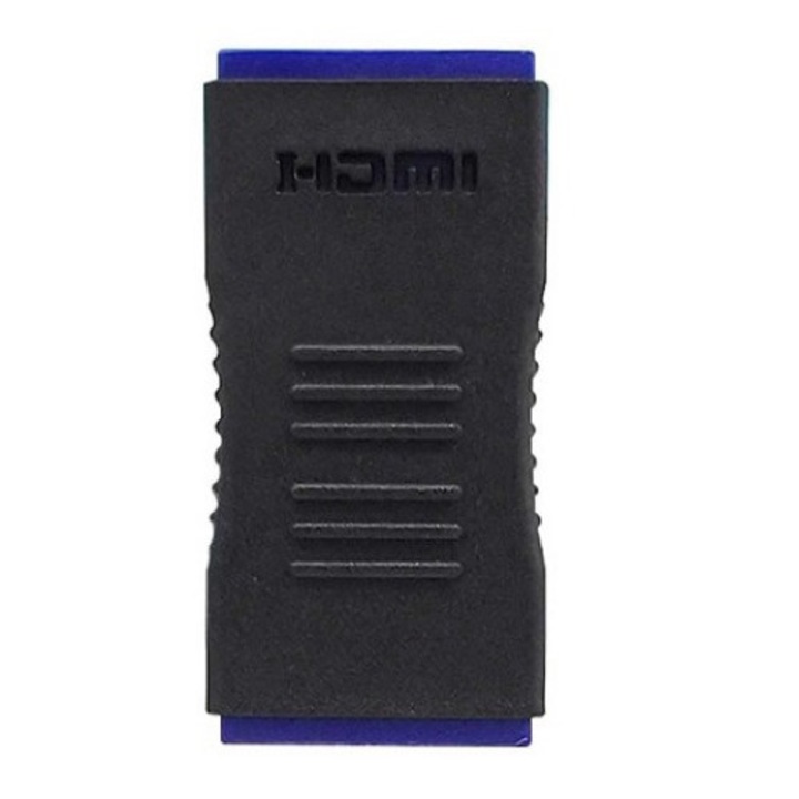 Adaptor SGL, 2xHDMI mama, Negru