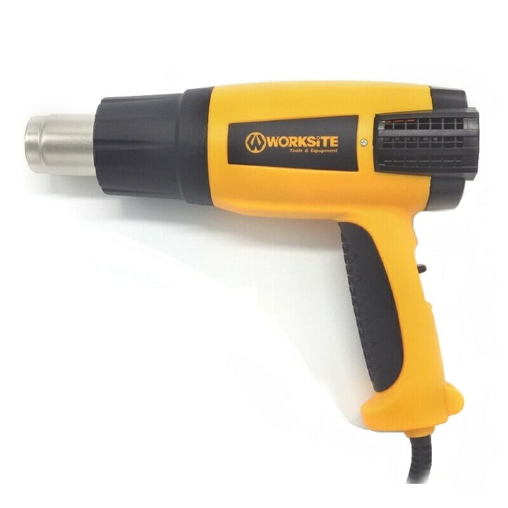 Pistol termic, Worksite, 2000W, Galben