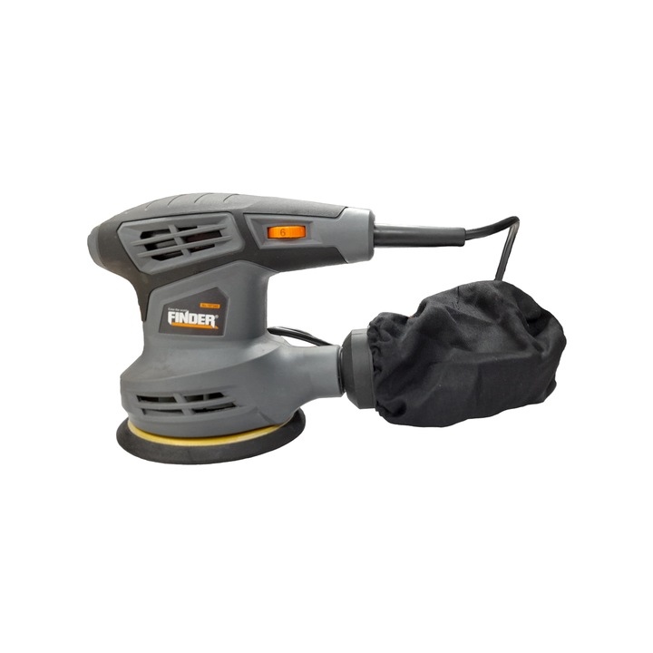 Slefuit excentric , Finder, 125 mm, 280W, Gri