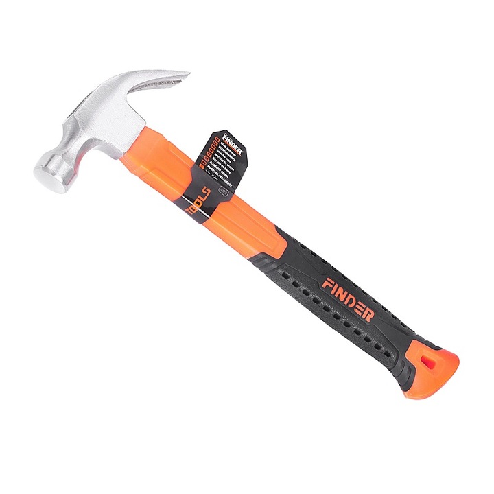 Ciocan, Finder, 500g, Portocaliu/Negru