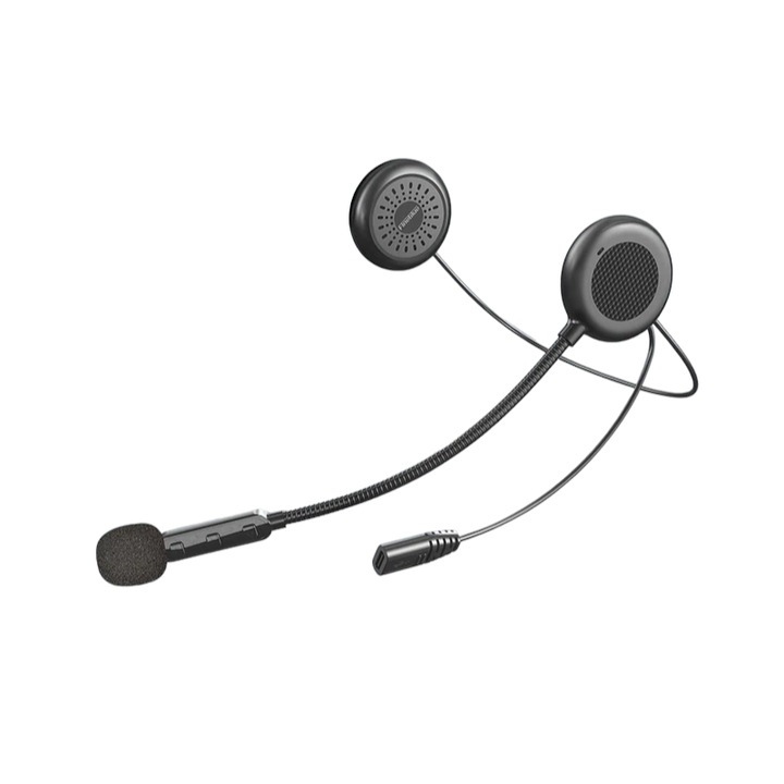 Microfon wireless, Bluetooth, 2.4026-2.480 GHz, 110 dB, 5V, 220 mAh, Negru