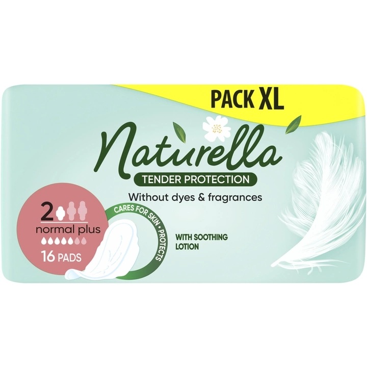 Дамски превръзки Naturella Ultra Tender Protection Normal plus, 16 броя