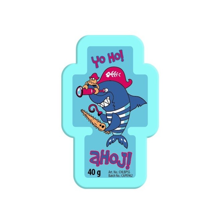 Бомба за баня Captain Shark, Chlapu Chlap, Vanilla ice cream, Multicolor
