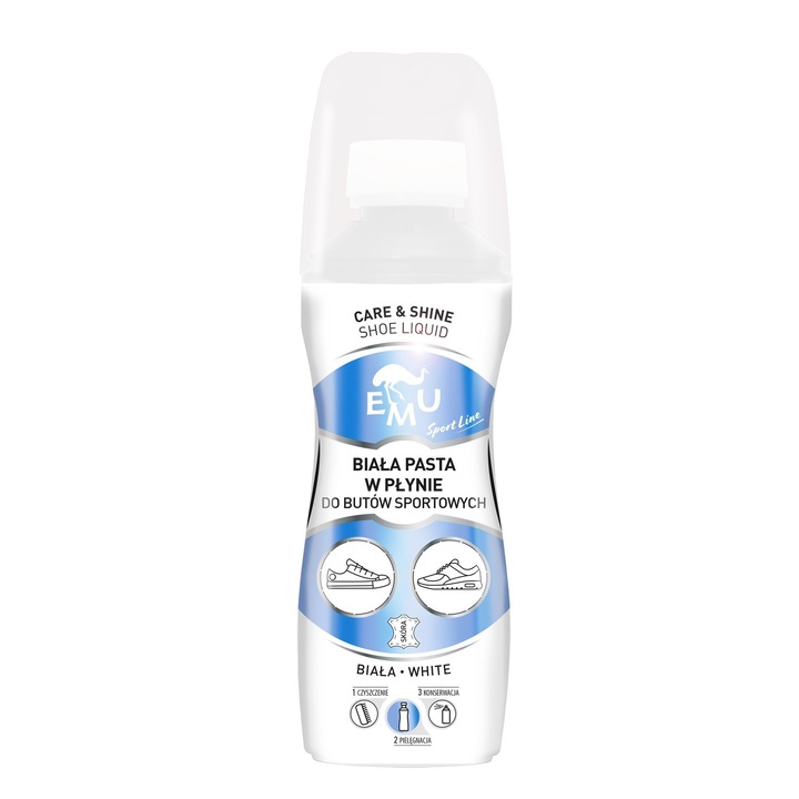 Lichid pentru pantofi albi, Vaco, 75 ml