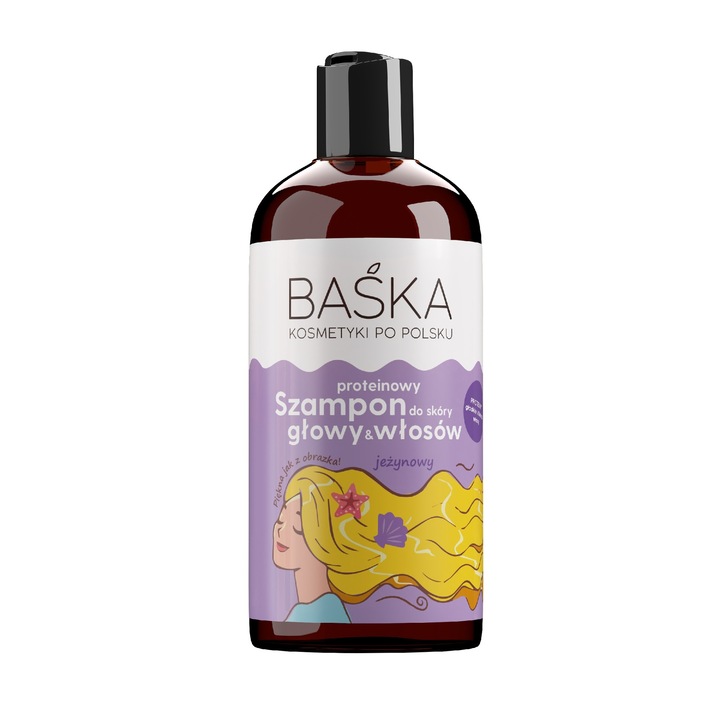 Протеинов шампоан за скалп и руса коса, Solverx, Подхранване/Блясък, 500 ml