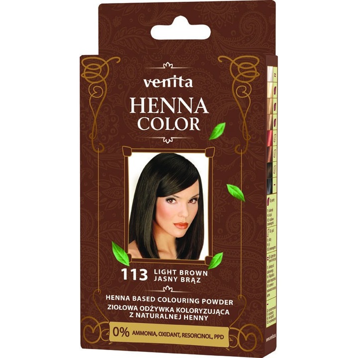 Vopsea par henna, Venita, 113, 25 g, Maro