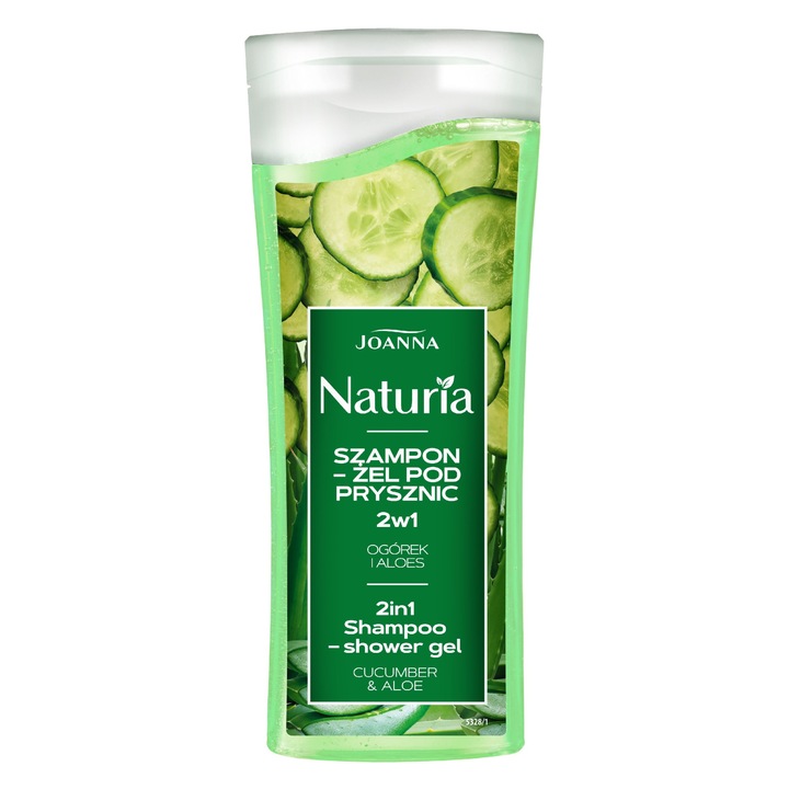 Tusfürdő, Joanna Naturia, Uborka és Aloe, 100 ml