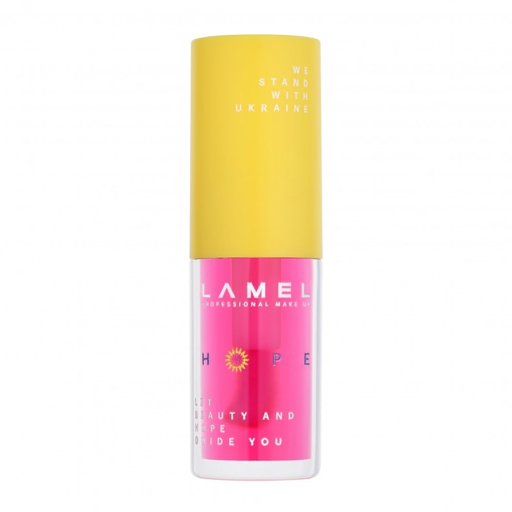 Масло за устни, Lamel, Hope Glow, 3,7 ml, нюанс 401, розово