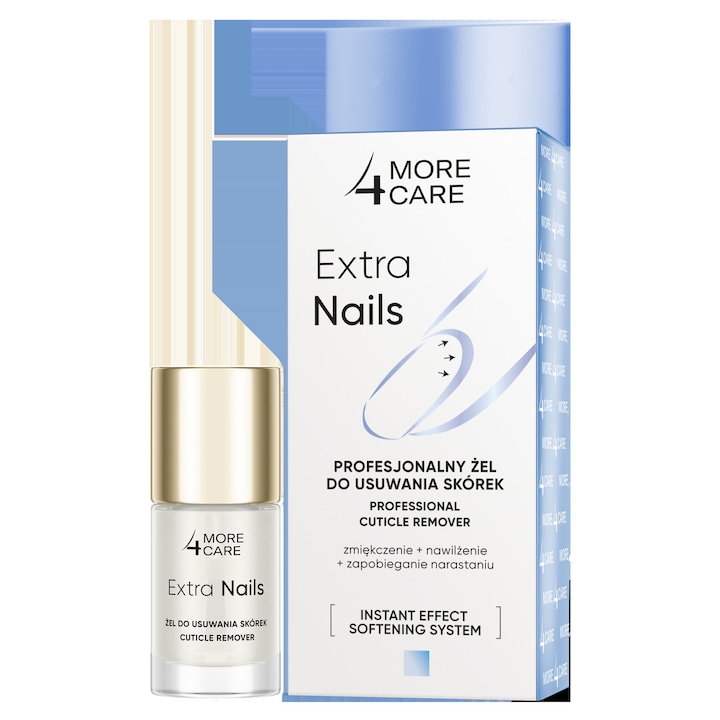 Professzionális gél kutikula eltávolításhoz, More4Care Extra Nails, 10 ml