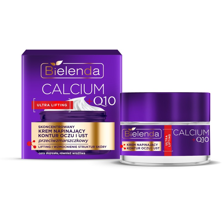 Ajak és szemkontúr krém, Bielenda, 15 ml