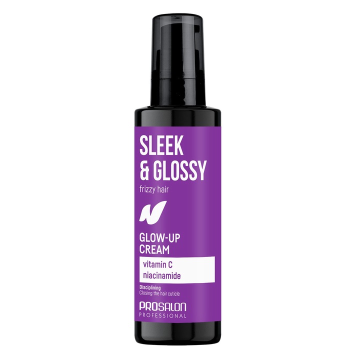 Озаряващ крем за коса, Prosalon, Sleek & Glossy, 100 мл