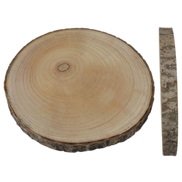 Coaster, Corolla Exp-Imp. Kft, Felie din lemn 25-28cm Maro