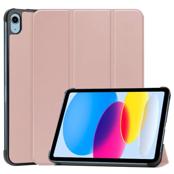 Калъф fixGuard Active SmartCover за Apple iPad 10, 2022, 10.9", Rose Gold