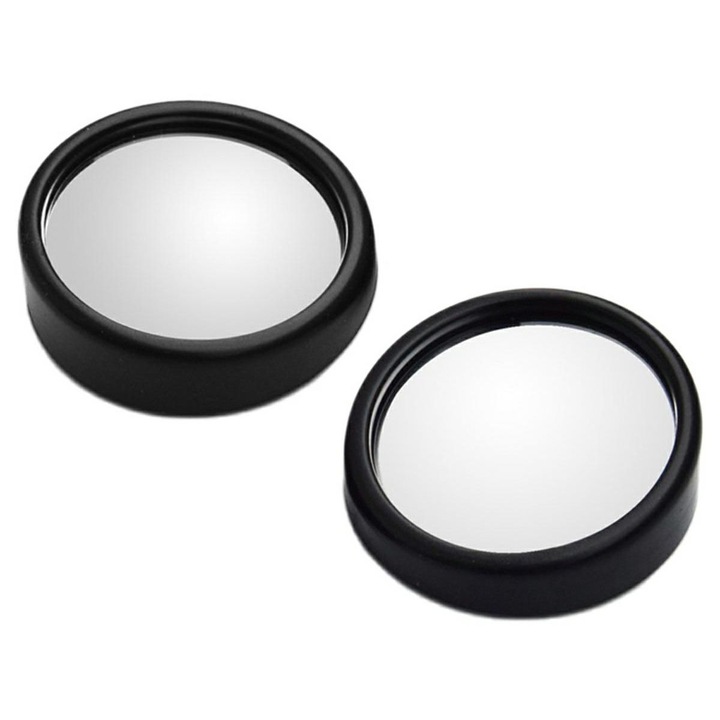 2 db-os "vakszögű" tükör készlet, kerek, öntapadós, átmérője 53 mm, AVEX