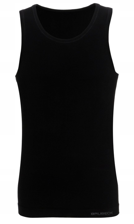 Férfi alsóing, Brubeck, Pamut, Fekete, Fekete