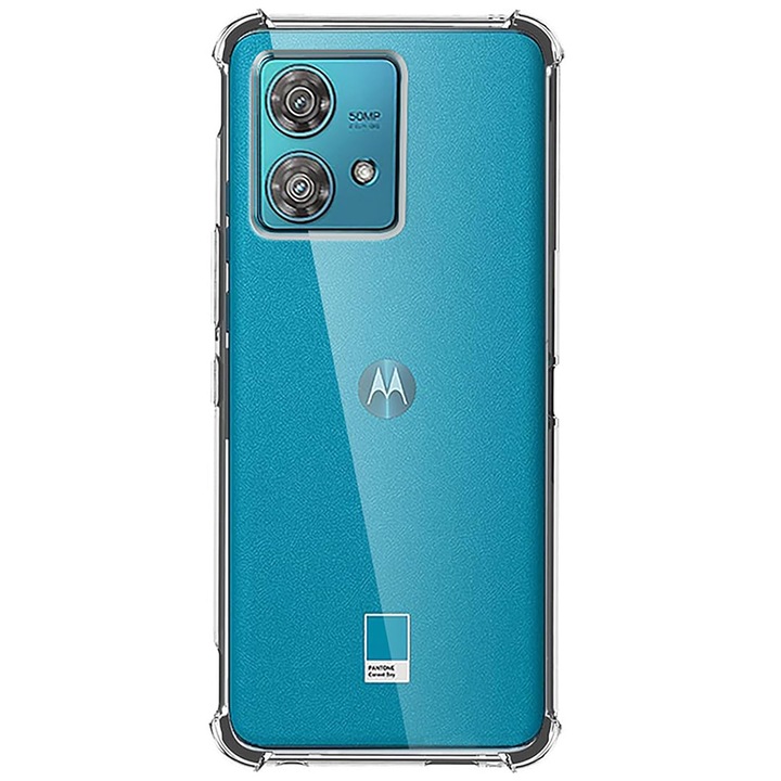 Противоударен калъф, съвместимо с motorola edge 40 neo, pro airbag, прозрачно