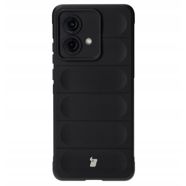 Калъф за телефон, Bizon, Съвместим с Motorola Edge 40 Neo, TPU, черен