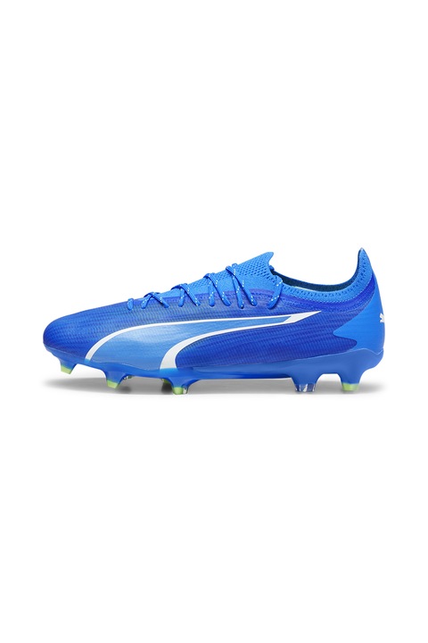 Puma, Pantofi cu crampoane pentru fotbal Ultra Ultimate FG/AG, Albastru deschis/Albastru