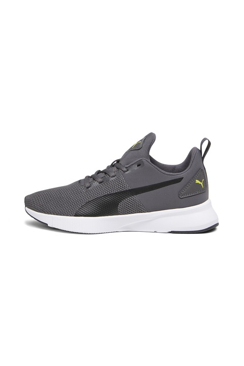 Puma, Омекотени обувки Flyer Runner за бягане, Черен/Tъмносив