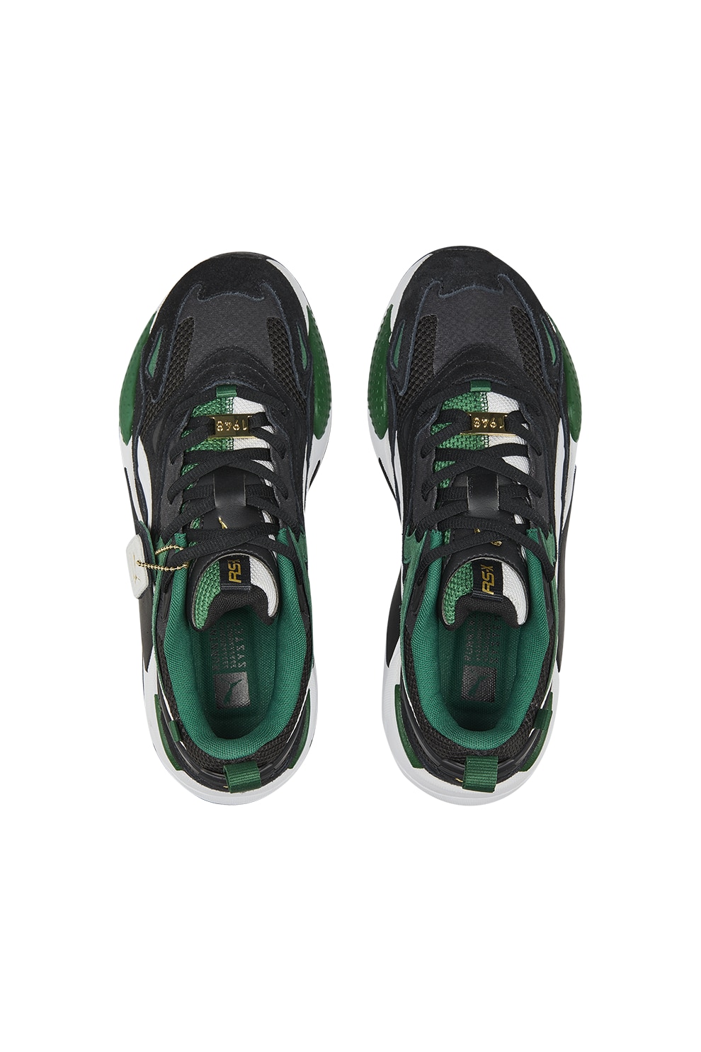 Puma, Pantofi sport RS-X Efekt Archive Remastered, Verde, Negru