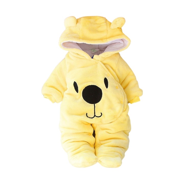 Bell™ Warm Bear Téli meleg baba pelenkázószőnyeg sárga