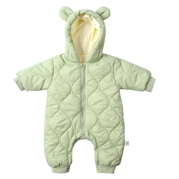 Fas vízálló pelenkázószőnyeg Bell™ Bebe 0-6 hónap, kültérre, meleg, medvefülbe, kültéri modell, zöld