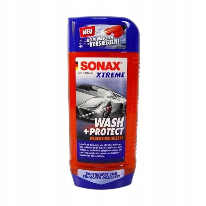 Autótisztító szer, SONAX, Sampon típusú, 500ml