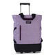 Carucior pentru cumparaturi / troler, PUNTA, Violet/negru