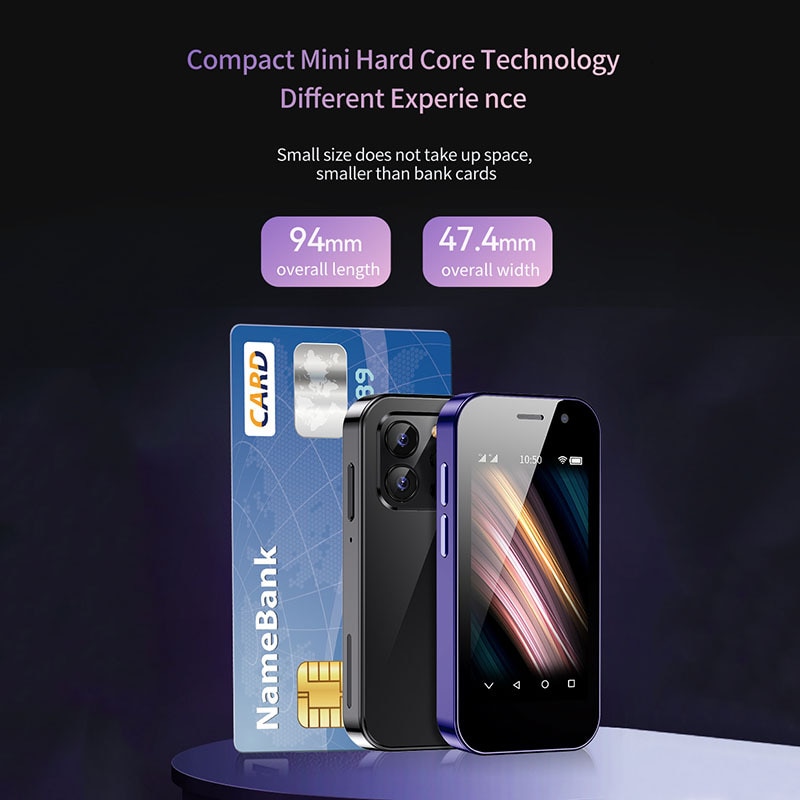 Smartphone XS15 Pro, Rainbuvvy, 3 Inch, Android 9.0, 64GB, Mov