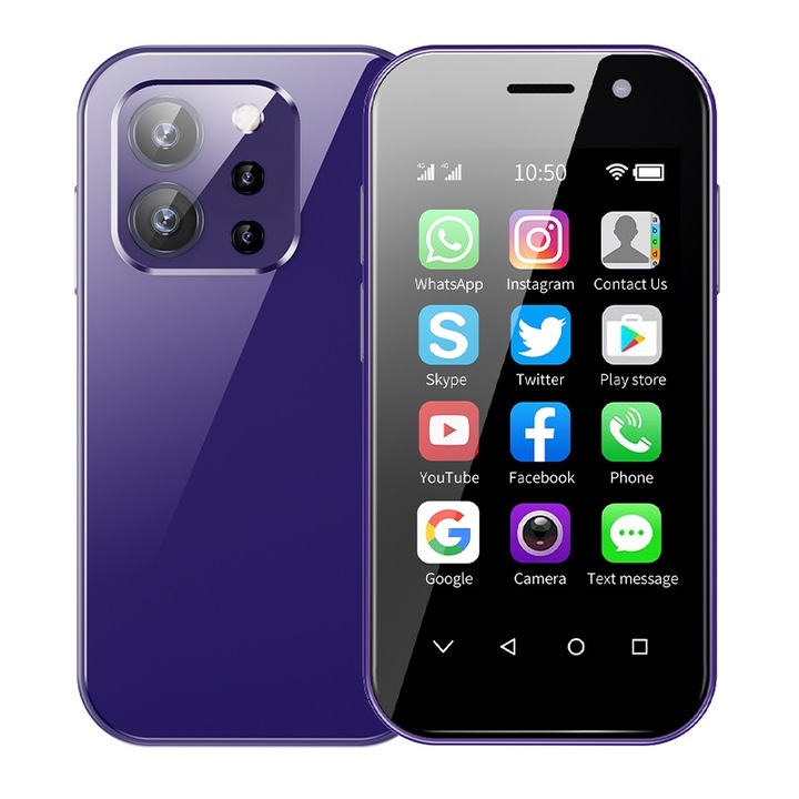 Smartphone XS15 Pro, Rainbuvvy, 3 Inch, Android 9.0, 64GB, Mov