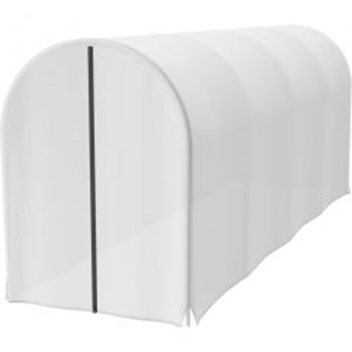 PALISAD 500x110x100cm cipzáras borítás üvegházhoz, nemszőtt anyag SUF 90