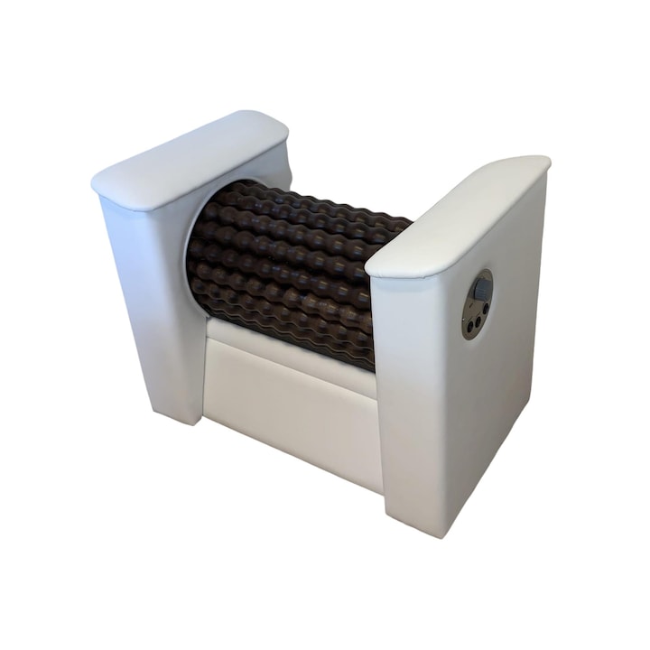 Aparat de masaj cu role si infrarosu, Roll-Tech, Alb/Negru