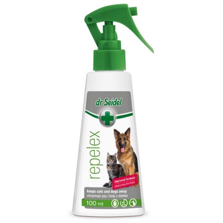 Solutie repelenta Dr Seidel Repelex, pentru dresaj, parfum citric, 100ml