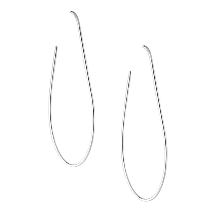 Cercei argint forma para tip creole