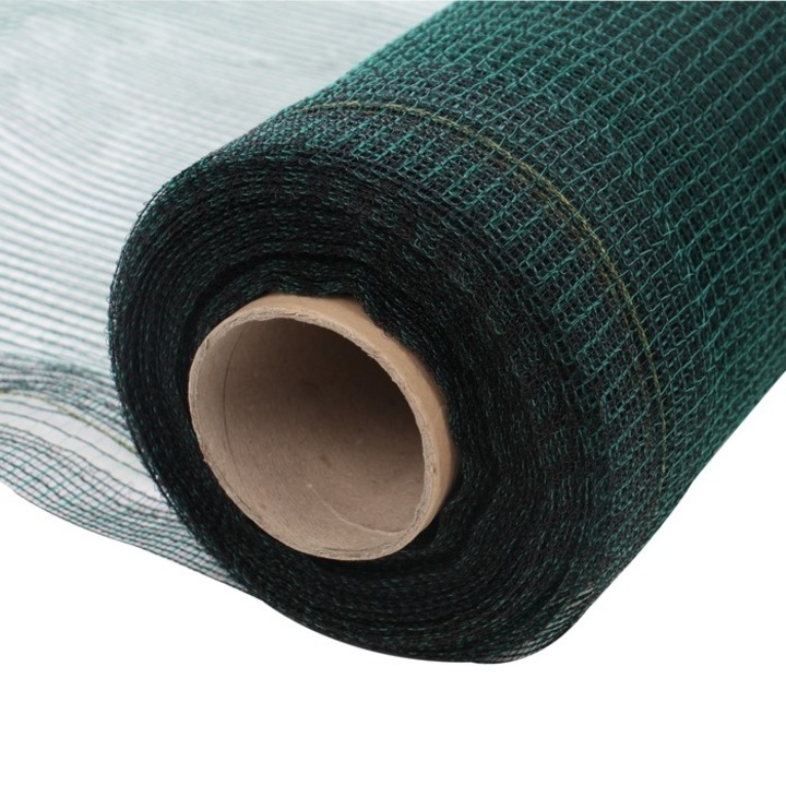 Plasa Antigrindina 34 gr/mp, 2m inaltime x 10m lungime, Verde