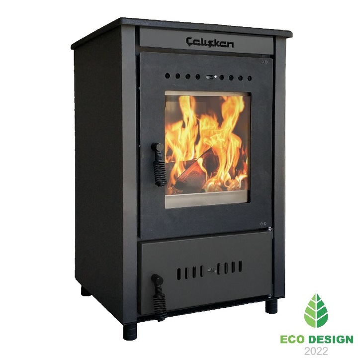 Печка на дърва камина Caliskan, Чугун, 240 x 360 x 460 мм