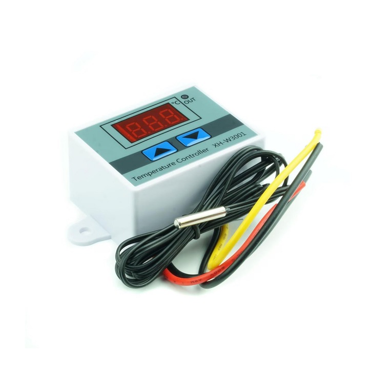 Termostat Digital Termoregulator, 230 V, XH-W3001, 12/24/220V, 60 x 45 x 32 mm, Zutech Elemp Group