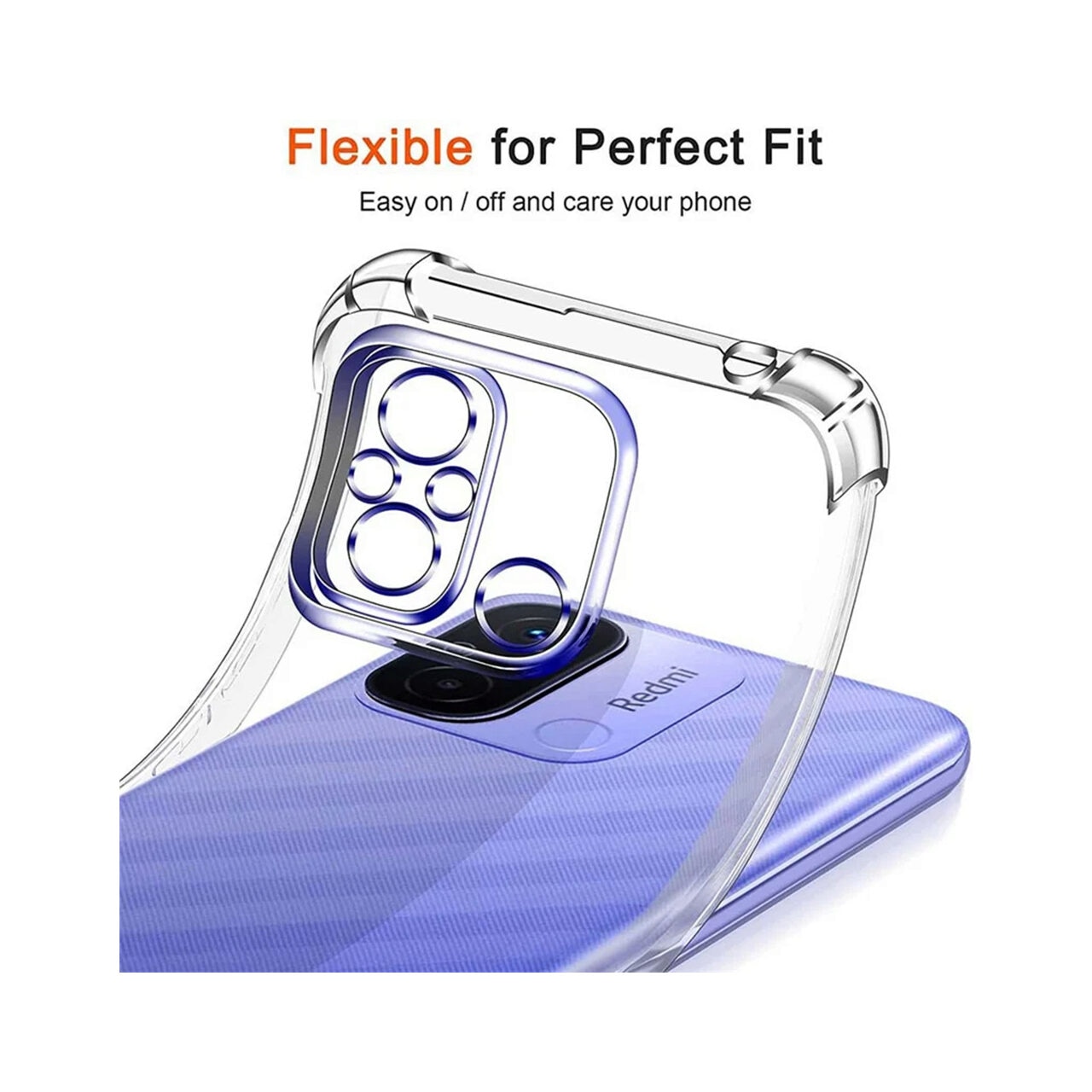 Husa pentru Xiaomi Redmi Note 11 Pro 4G / Note 11 Pro 5G / Note 12 Pro 4G - Techsuit Shockproof Clear Silicone - Clear