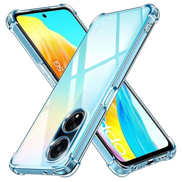 Husa pentru Oppo A98 5G Techsuit Shockproof Silicone Transparent