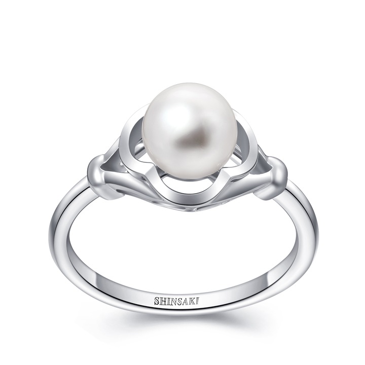 Inel Argint 925 Perla Cultura SHINSAKI, PS131597R-1-52, Marime 52