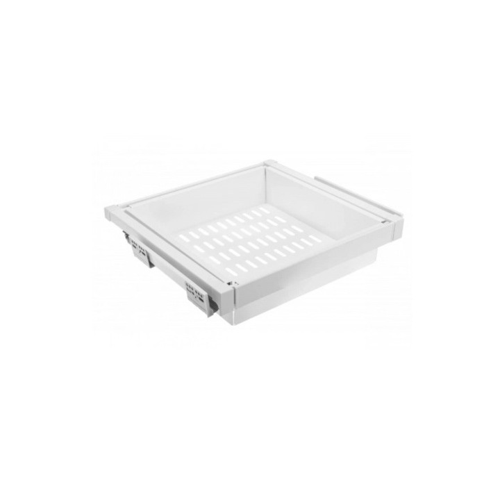 Cos dressing ELITE 900 mm, metalic, soft close, alb