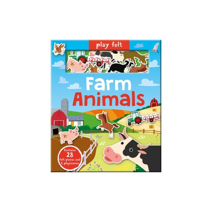 Play Felt Farm Animals, Amber Lily (Illustrator), Amber Lily (Illustrator)