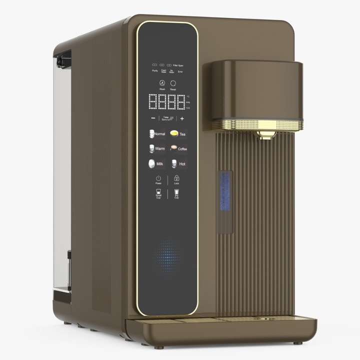 Диспенсър за пречистена и хидрогенирана вода с нагряване за 3 секунди