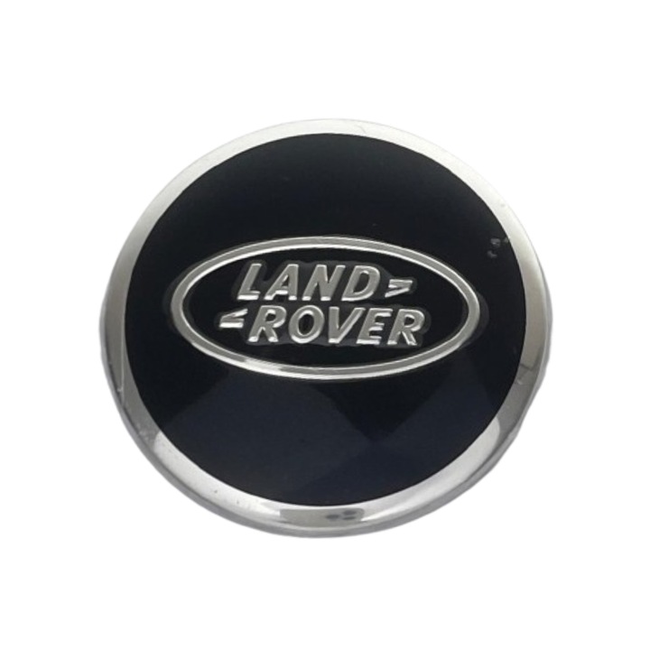 4 db kerékburkolat készlet LAND ROVER, RANGE ROVER fekete/króm, 62-63mm