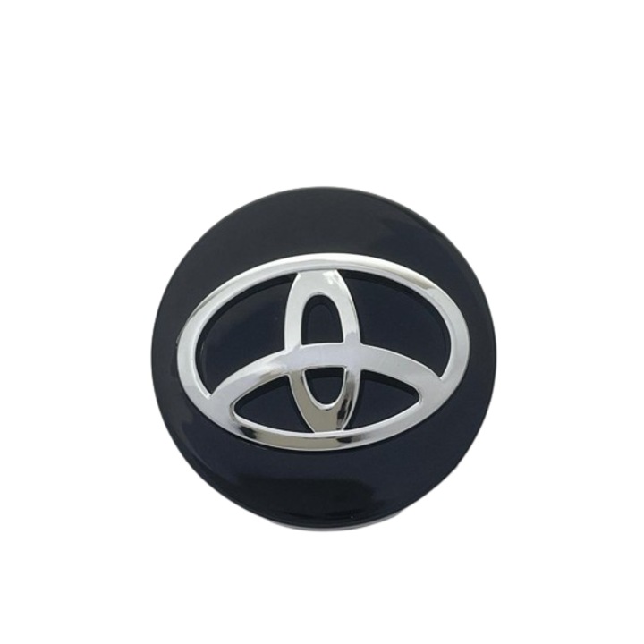 Комплект 4 броя капачки за TOYOTA черни 62мм