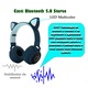 Casti Wireless, cu Microfon si Bluetooth, Bass Puternic, Conectari multiple, Incarcare rapida, Autonomie 20 ore, Albastru