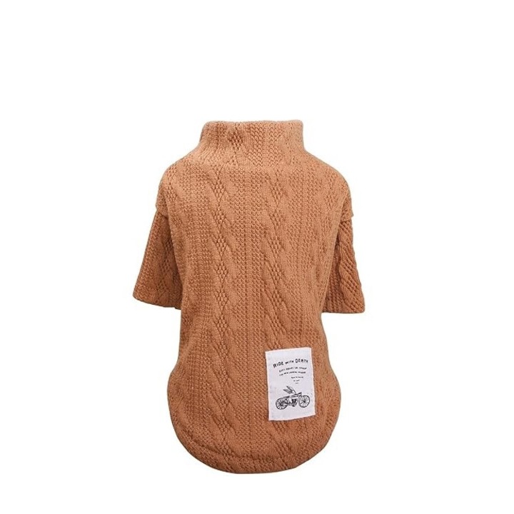 Haina pentru Animale, Material Textil, marimea XL, Maro