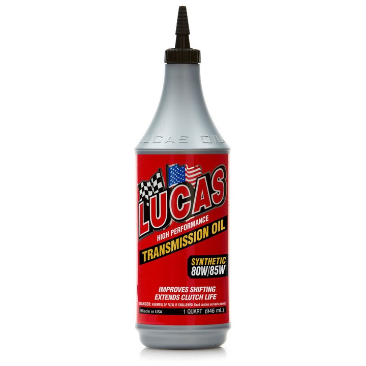 Sebességváltó szintetikus motorkerékpár-autó olaj 80W85 Honda Standard, Lucas Oil Products, 946 ml