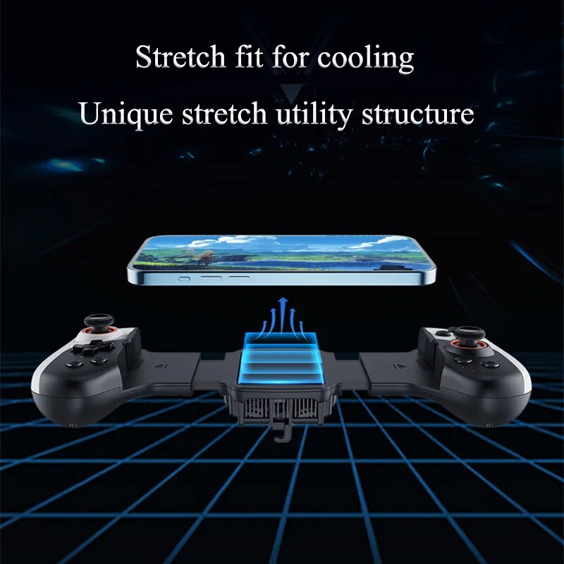 Gamepad 2 In 1 COOLSHARK JK02 Extensibil Si Racire Cu Semiconductori gamepad-2-in-1-coolshark-jk02-extensibil-si-racire-cu-semiconductori